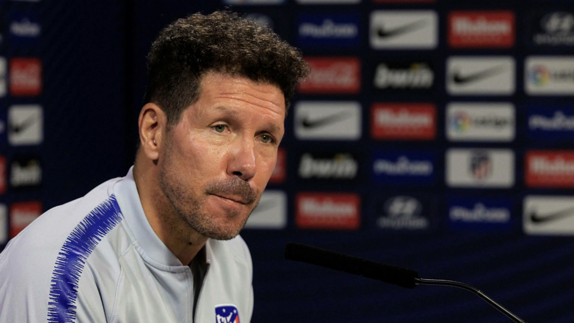 Diego Simeone, ante los medios Diego Simeone, ante los medios