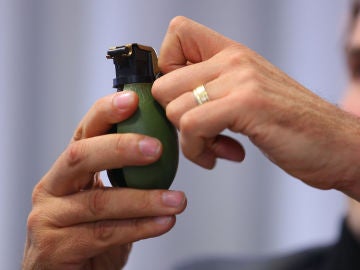 Imagen de una granada de mano