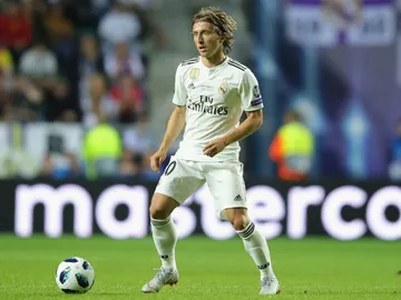 Luka Modric, en un partido con el Real Madrid Luka Modric, en un partido con el Real Madrid
