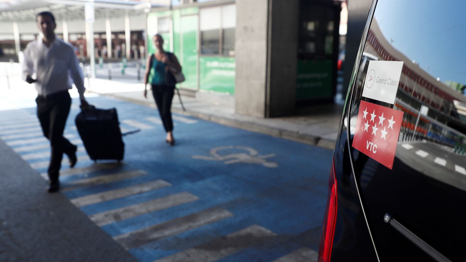 Imagen de un veh&iacute;culo VTC