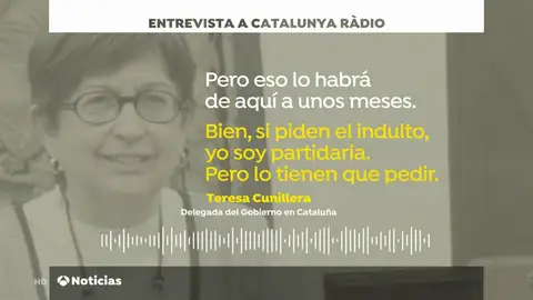 Cunillera matiza sus palabras sobre los presos del 'procés' y pide evitar "cualquier especulación" sobre la sentencia Cunillera matiza sus palabras sobre los presos del 'procés' y pide evitar "cualquier especulación" sobre la sentencia