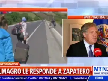 Luis Almagro aconseja a Zapatero que "no sea imbécil" tras acusarle de hacer favores a dictadura venezolana Luis Almagro aconseja a Zapatero que "no sea imbécil" tras acusarle de hacer favores a dictadura venezolana