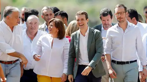 Pablo Casado, Isabel Bonig, Javier Maroto, y Esteban González Pons Pablo Casado, Isabel Bonig, Javier Maroto, y Esteban González Pons