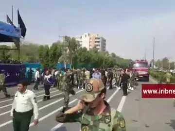 Varios muertos y heridos en un ataque contra un desfile militar en el suroeste de Irán Varios muertos y heridos en un ataque contra un desfile militar en el suroeste de Irán