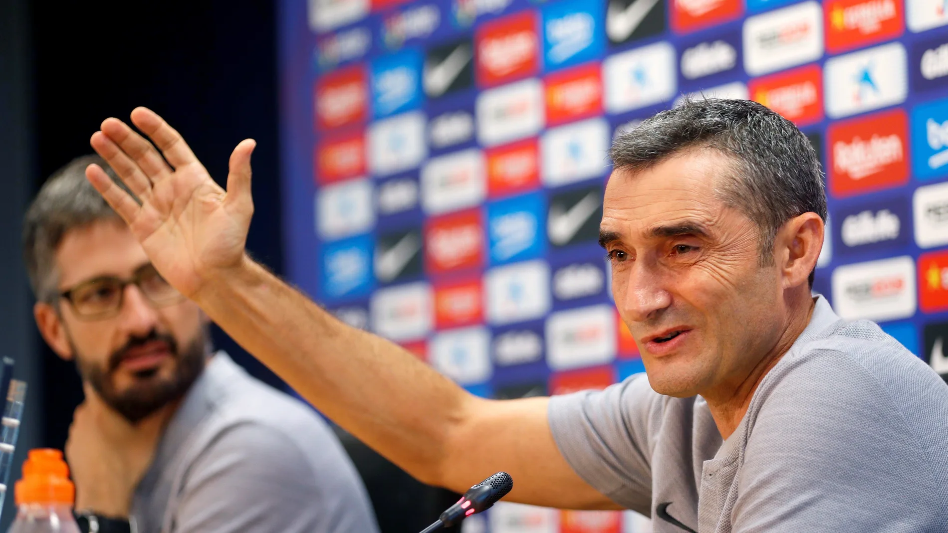 Ernesto Valverde, en rueda de prensa Ernesto Valverde, en rueda de prensa