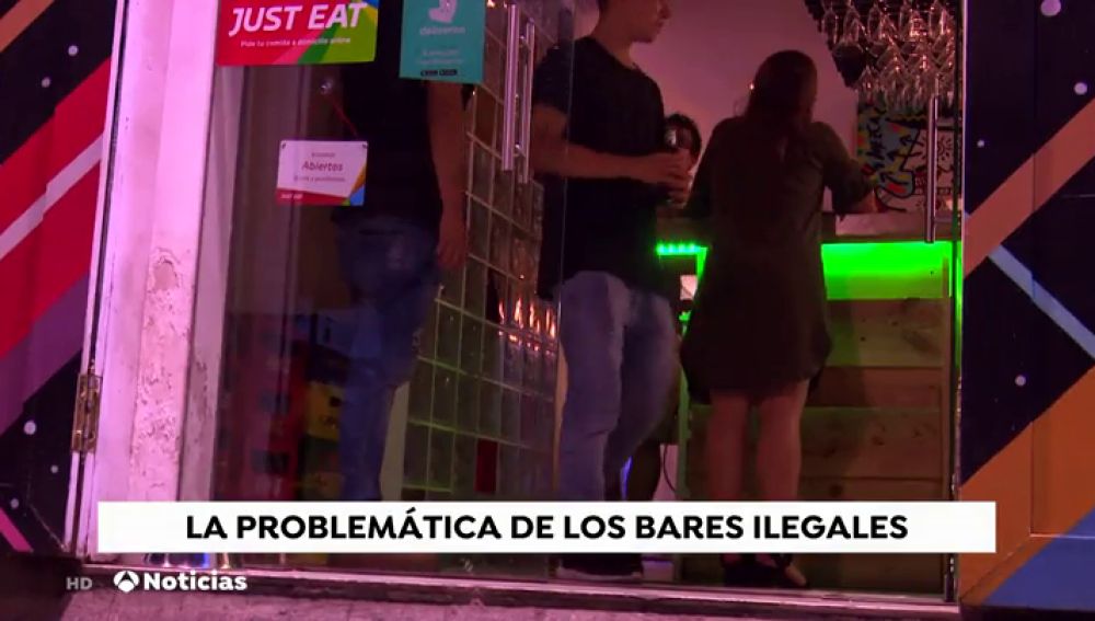 Los bares ilegales abarrotan el centro de Madrid
