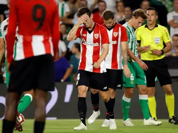 Markel Susaeta, cabizbajo Markel Susaeta, cabizbajo
