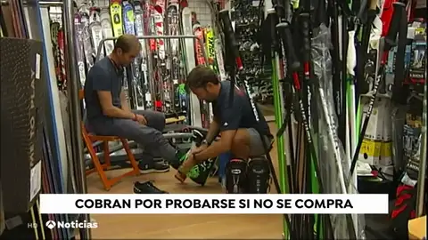 Algunos comerciantes comienzan a cobrar la prueba de un artículo si finalmente el cliente no se decide a comprarlo Algunos comerciantes comienzan a cobrar la prueba de un artículo si finalmente el cliente no se decide a comprarlo