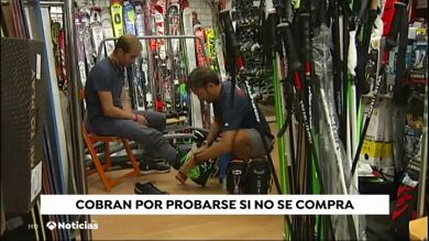 Algunos comerciantes comienzan a cobrar la prueba de un artículo si finalmente el cliente no lo compra