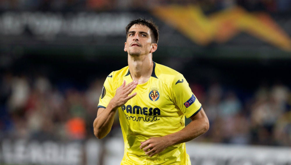 Gerard Moreno, con el Villarreal