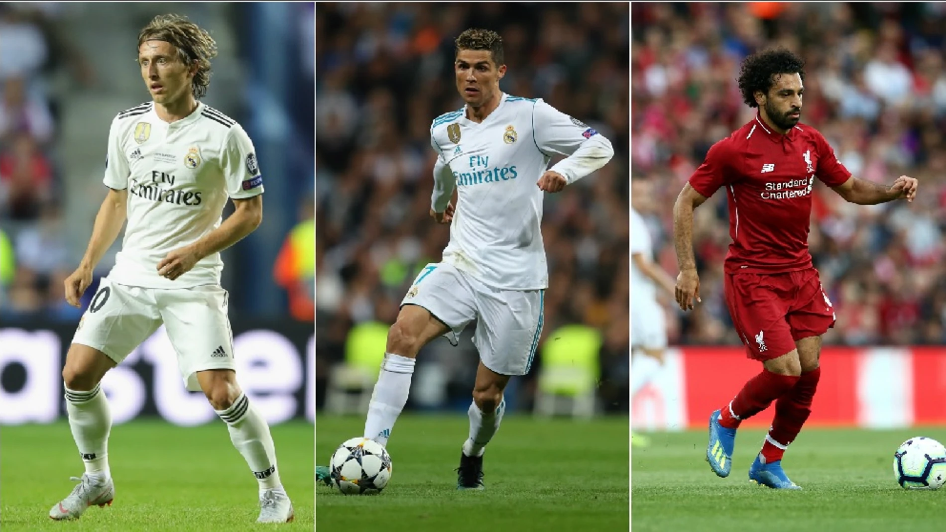 Modric, Cristiano y Salah, nominados al premio The Best 2018 Modric, Cristiano y Salah, nominados al premio The Best 2018