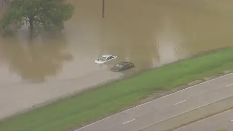 Las fuertes lluvias causan estragos en varias ciudades de Texas Las fuertes lluvias causan estragos en varias ciudades de Texas
