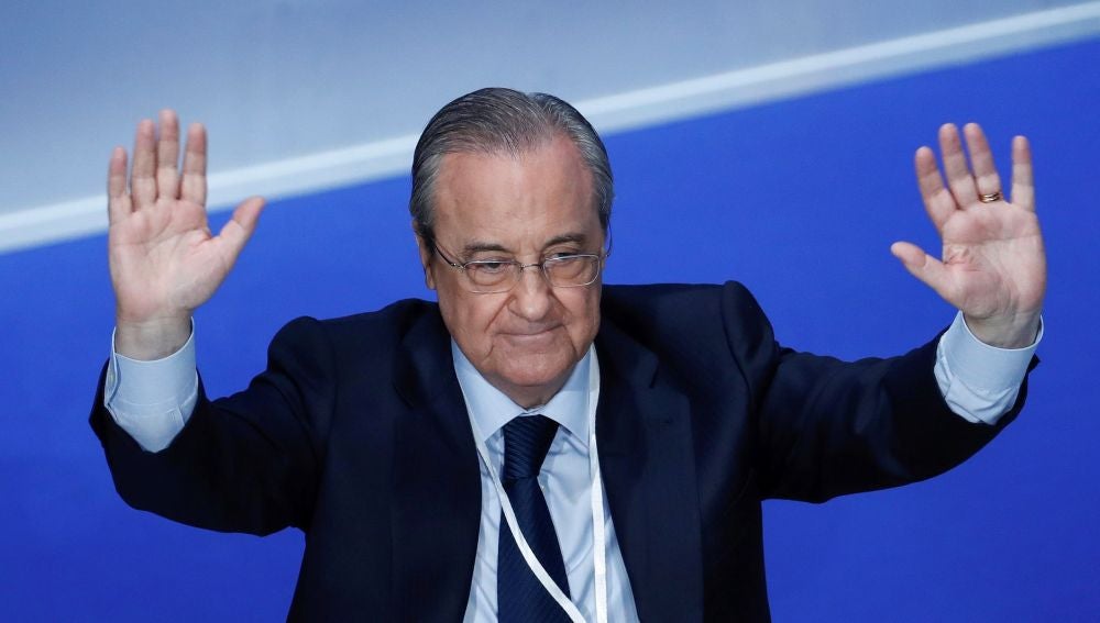 Florentino Pérez, presidente del Real Madrid