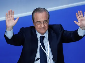 Florentino Pérez, presidente del Real Madrid Florentino Pérez, presidente del Real Madrid