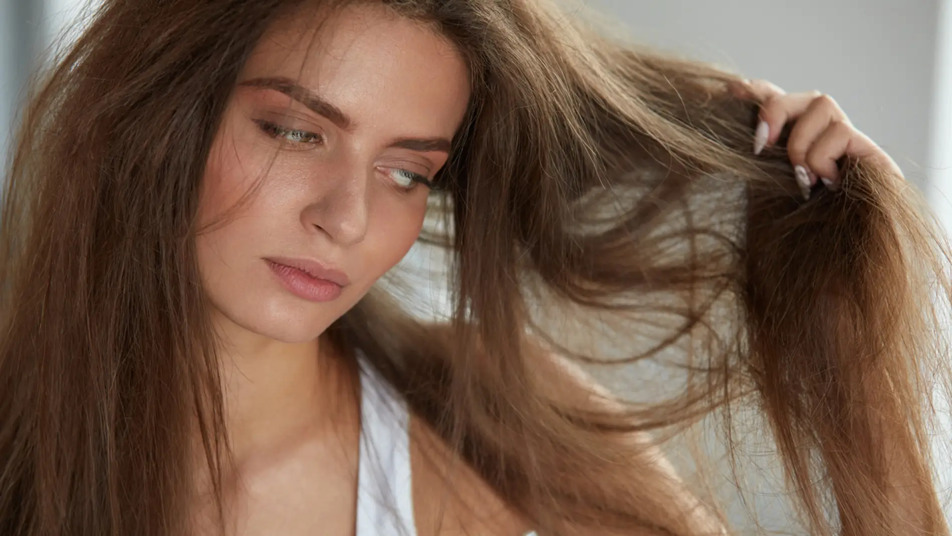 Mujer con melena