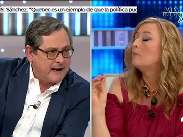 Paco Marhuenda amenaza con abandonar 'Espejo Público' en directo: "No me vuelvas a llamar machista, maleducada" Paco Marhuenda amenaza con abandonar 'Espejo Público' en directo: "No me vuelvas a llamar machista, maleducada"