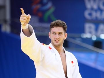 El judoka español Nikoloz Sherazadishvili