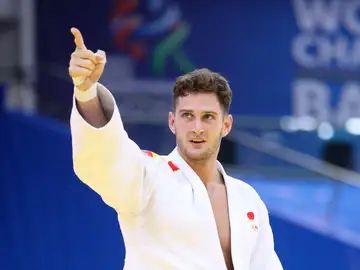 El judoka español Nikoloz Sherazadishvili El judoka español Nikoloz Sherazadishvili