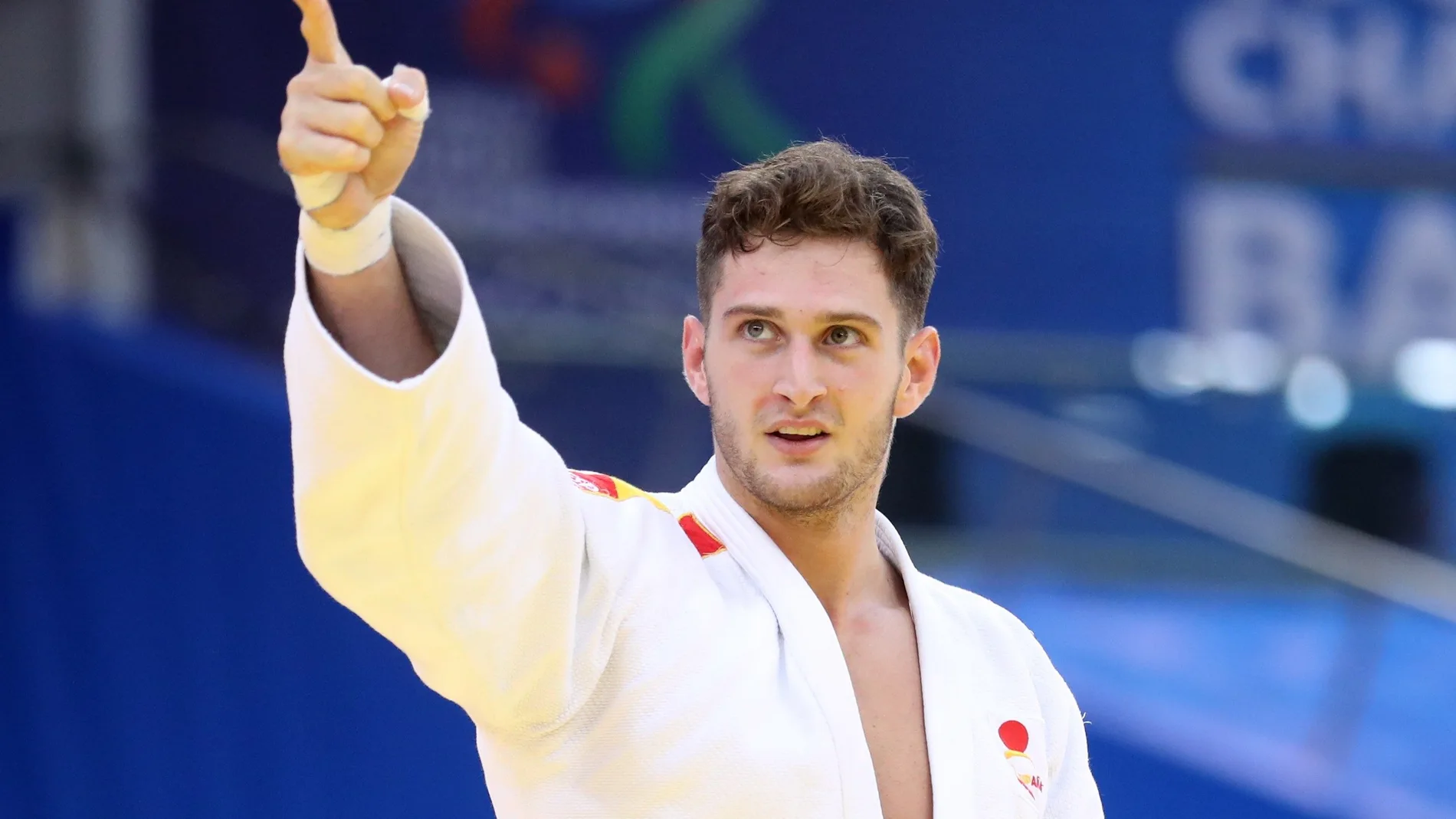 El judoka español Nikoloz Sherazadishvili El judoka español Nikoloz Sherazadishvili