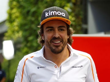 Fernando Alonso, en Singapur