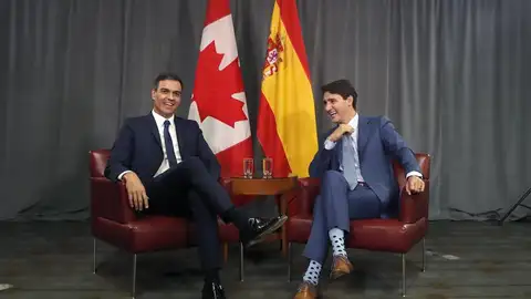 Trudeau y Sánchez Trudeau y Sánchez