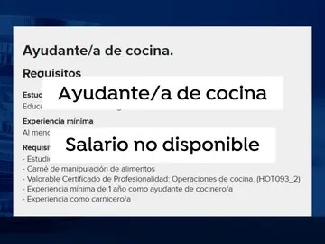 Ocho de cada diez ofertas de empleo ocultan el salario Ocho de cada diez ofertas de empleo ocultan el salario