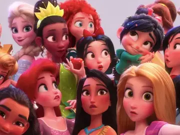 Princesas Disney en 'Ralph Rompe Internet' Princesas Disney en 'Ralph Rompe Internet'