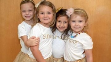 Las cuatro niñas que sobrevivieron al cáncer