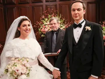La boda de Amy y Sheldon La boda de Amy y Sheldon