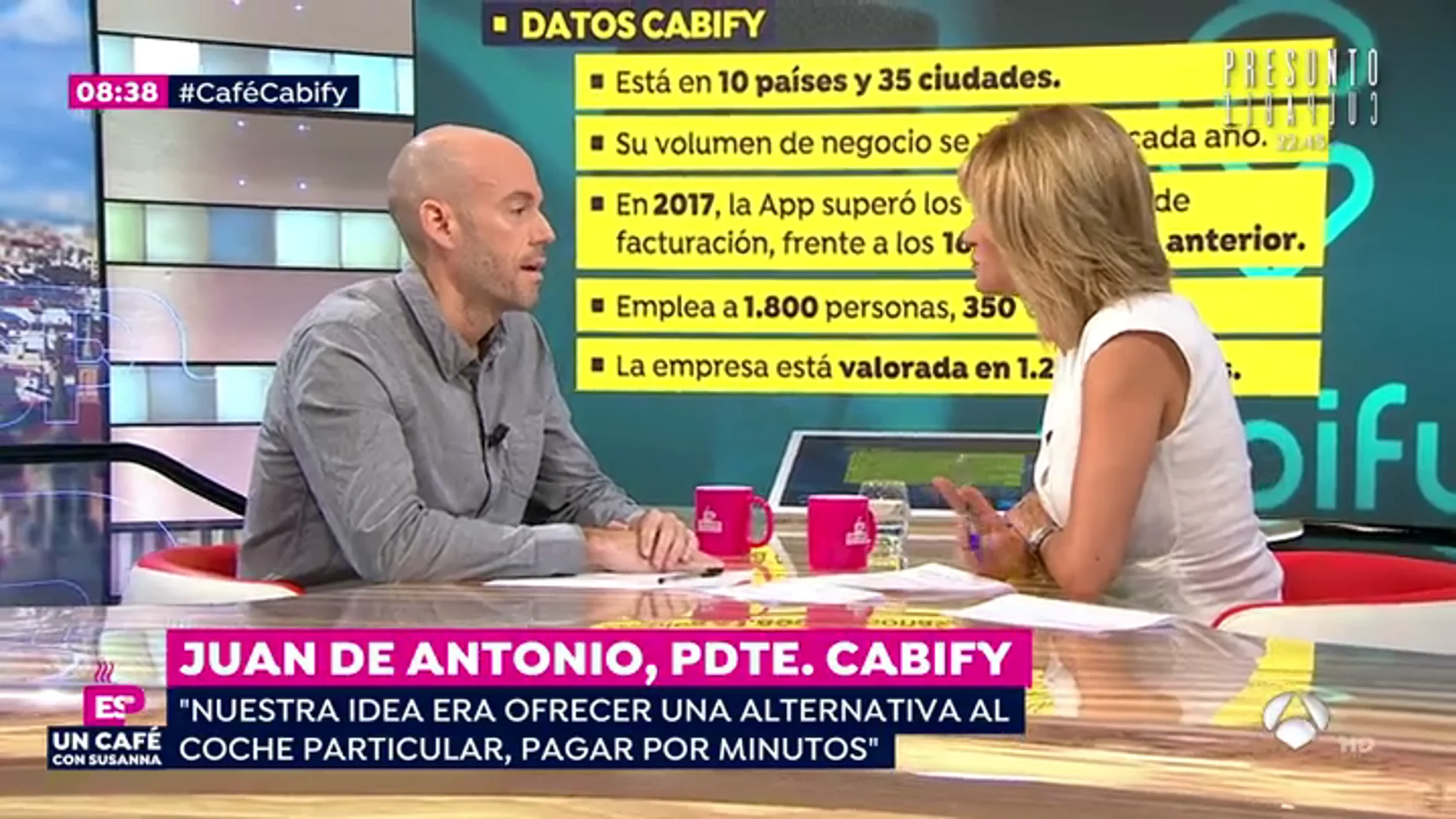 Juan de Antonio, fundador de Cabify: "No vamos a vender la empresa porque no estamos aquí para quedarnos dos días"