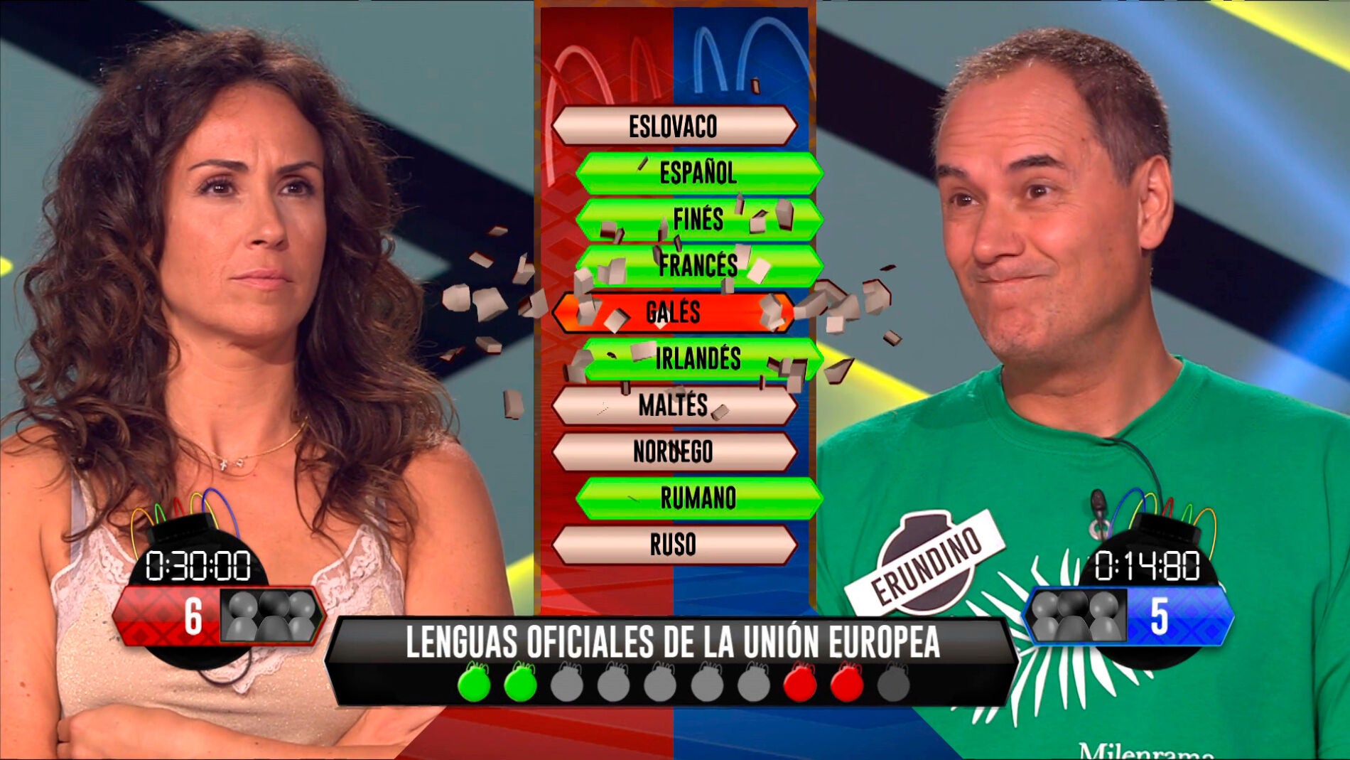 Las 'Sunny vibes' consiguen la ventaja t&aacute;ctica de la bomba estrat&eacute;gica tras ganar a 'Los Lobos'