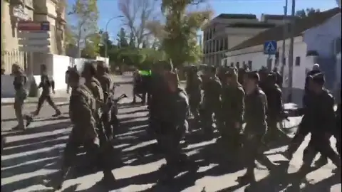 La Fiscalía no ve delito en el himno machista de la Legión La Fiscalía no ve delito en el himno machista de la Legión