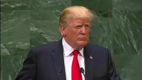 Trump en una imagen de archivo Trump en una imagen de archivo