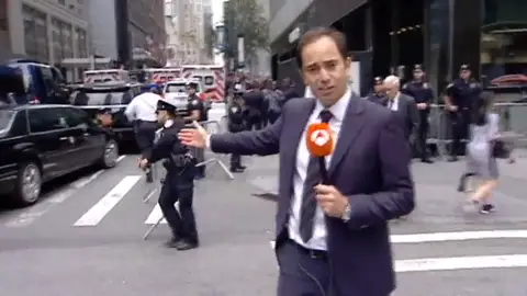 Cientos de agentes vigilan las calles de Nueva York ante la asamblea de Naciones Unidas Cientos de agentes vigilan las calles de Nueva York ante la asamblea de Naciones Unidas