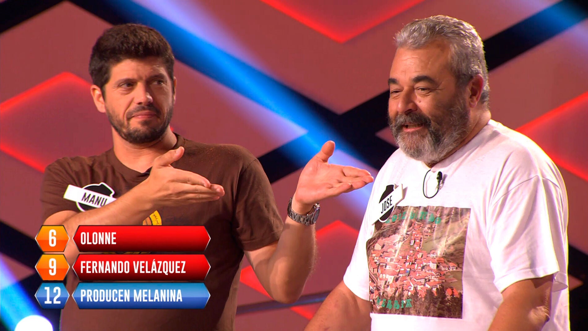 Manu y Jose, eliminados en la bomba final de '&iexcl;Boom!'