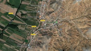 Imagen satélite de la zona de Villaspesa