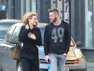 Edurne y David De Gea Edurne y David De Gea