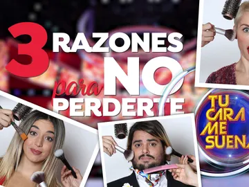 Los concursantes nos das 3 razones para no perderte el estreno de la séptima edición 'Tu cara me suena' Los concursantes nos das 3 razones para no perderte el estreno de la séptima edición 'Tu cara me suena'