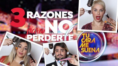 Los concursantes nos dan 3 razones para no perderte el estreno de la séptima edición 'Tu cara me suena'