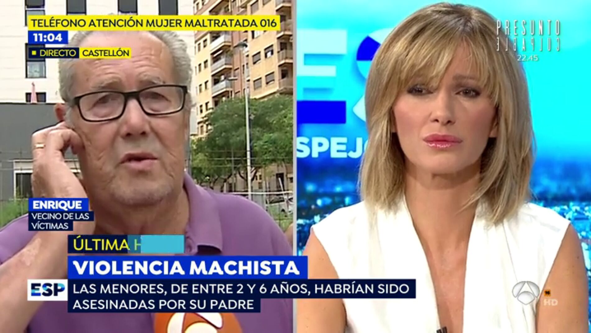 El grito desgarrador de Luc&iacute;a al descubrir los cuerpos sin vida de sus hijas, asesinadas por su padre antes de suicidarse