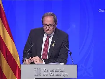 Torra llama a conmemorar el 1-O como un "día de victoria" Torra llama a conmemorar el 1-O como un "día de victoria"