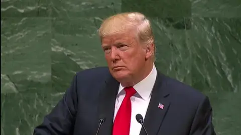 Trump pide ayuda en la ONU para "restaurar la democracia" en Venezuela Trump pide ayuda en la ONU para "restaurar la democracia" en Venezuela