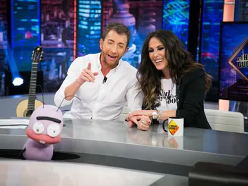 Trancas y Barrancas retan a Malú con la prueba 'Dueto de titanes' en 'El Hormiguero 3.0' Trancas y Barrancas retan a Malú con la prueba 'Dueto de titanes' en 'El Hormiguero 3.0'