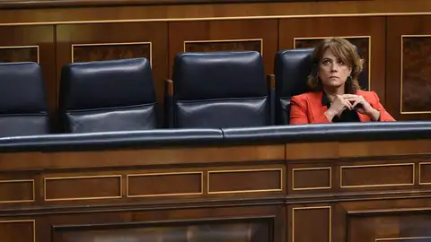 Dolores Delgado, en el Congreso Dolores Delgado, en el Congreso