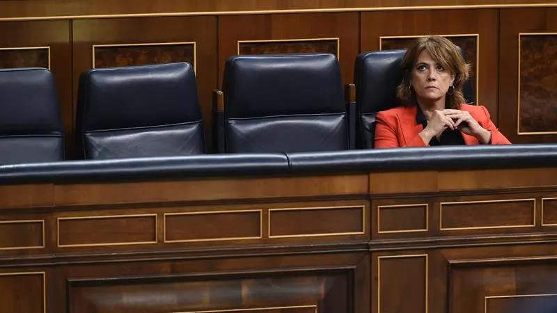 Dolores Delgado, en el Congreso Dolores Delgado, en el Congreso