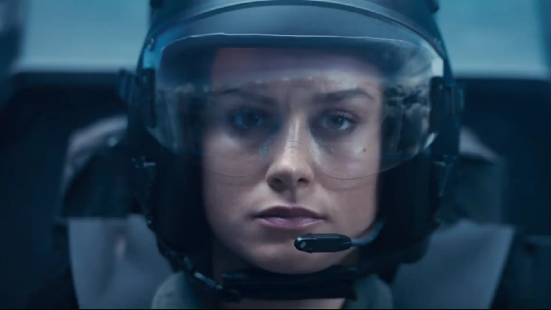 Brie Larson en 'Capitana Marvel'
