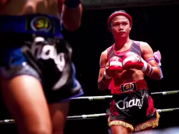 La trans tailandesa combate la discriminación desde el cuadrilátero de Muay Thai La trans tailandesa combate la discriminación desde el cuadrilátero de Muay Thai