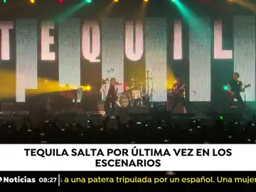 "Tequila" salta por última vez en los escenarios "Tequila" salta por última vez en los escenarios