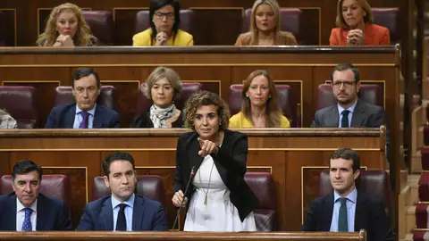La portavoz del PP en el Congreso, Dolors Montserrat La portavoz del PP en el Congreso, Dolors Montserrat