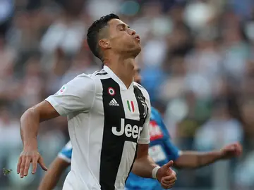 Cristiano Ronaldo, en un partido con la Juventus Cristiano Ronaldo, en un partido con la Juventus